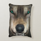 ウルフ アクセントクッション (裏面(縦))