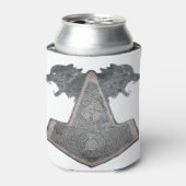 ウルフ・アンド・ハンマー・デザイン・メタル 缶クーラー (缶正面)
