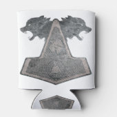 ウルフ・アンド・ハンマー・デザイン・メタル 缶クーラー (裏面)