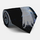 ウルフ&イーグルワイルドライフアートファッション ネクタイ (ロール)