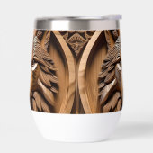 ウルフ・ウッド・カービング (左面)