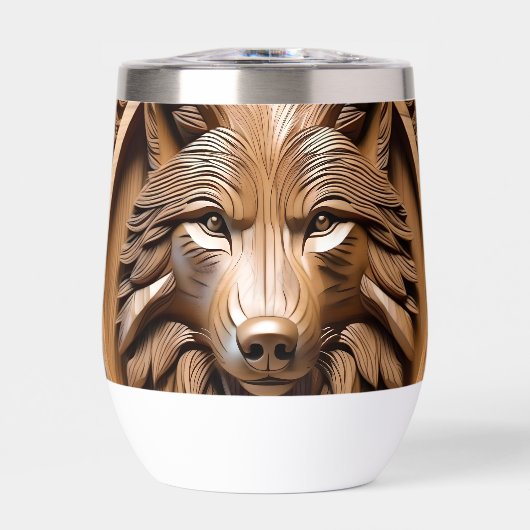 ウルフ・ウッド・カービング (正面)