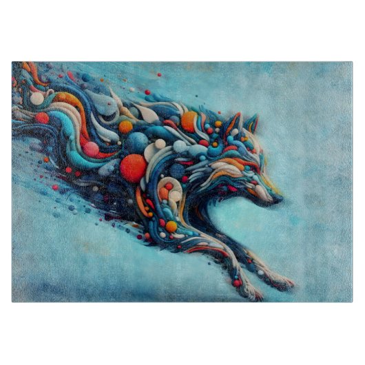 ウルフ カッティングボード (正面)