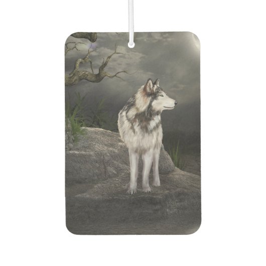 ウルフ カーエアーフレッシュナー (正面)