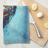 ウルフ キッチンタオル (四つ折り)