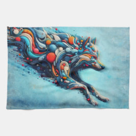 ウルフ キッチンタオル