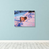 ウルフ キャンバスプリント (インサイチュ (ウッドフロア))