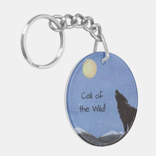 ウルフ キーホルダー (正面左)