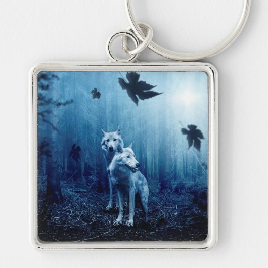 ウルフ キーホルダー (正面)