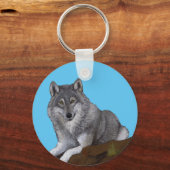 ウルフ キーホルダー (裏面)