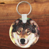 ウルフ キーホルダー (正面)