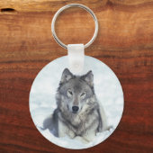 ウルフ キーホルダー (正面)