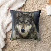ウルフ クッション (ブランケット)