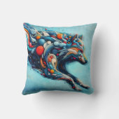 ウルフ クッション (裏面)