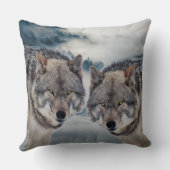 ウルフ クッション (裏面)