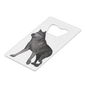 ウルフ クレジットカード栓抜き (正面アングル)
