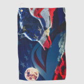 ウルフ ゴルフタオル (正面)