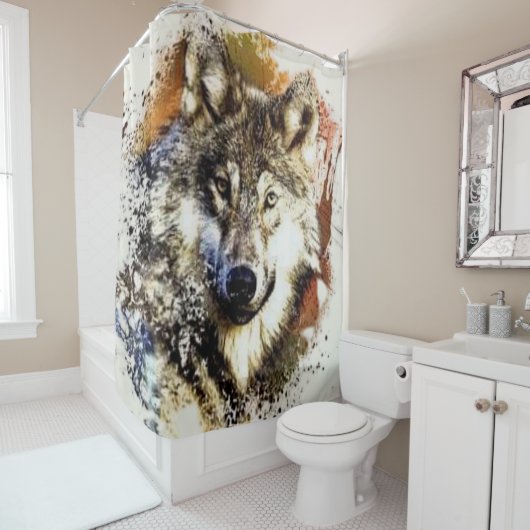 ウルフ シャワーカーテン (インサイチュ)