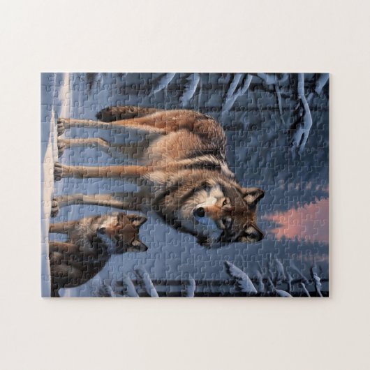 ウルフ ジグソーパズル (横)