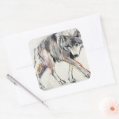 ウルフ スクエアシール (封筒)