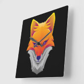 ウルフ スクエア壁時計 (傾斜)