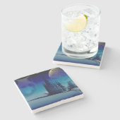 ウルフ ストーンコースター (横)