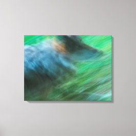 ウルフ・スピード 24" x 18", 1.5", シングル キャンバスプリント