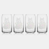 ウルフ・スリー ガラス缶 (裏面)