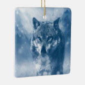 ウルフ セラミックオーナメント (右)