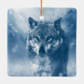 ウルフ セラミックオーナメント (裏面)