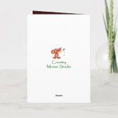 ウルフ&トラック引用文ハッピーファーザーズデイ カード (裏面)