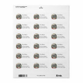 ウルフ・ドリームキャッチャー ラベル (フルシート)