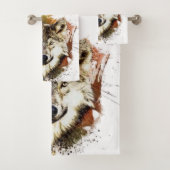 ウルフ バスタオルセット (インサイチュ)