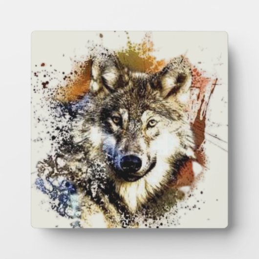 ウルフ フォトプラーク (正面)