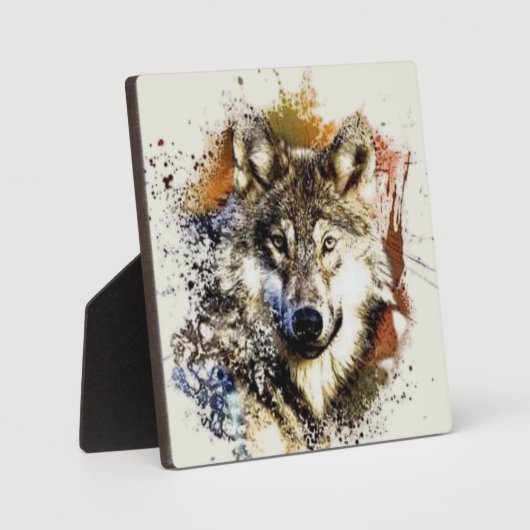 ウルフ フォトプラーク (正面)