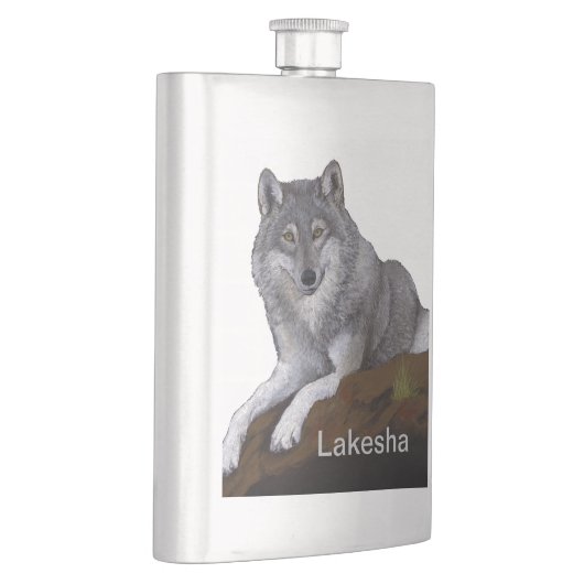 ウルフ フラスク (右)