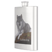 ウルフ フラスク (左)