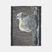 ウルフ フリースブランケット (正面)