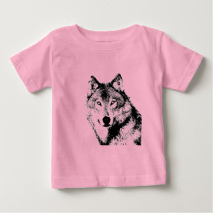 ウルフ ベビーTシャツ