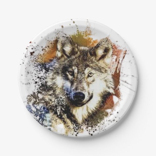 ウルフ ペーパープレート (正面)