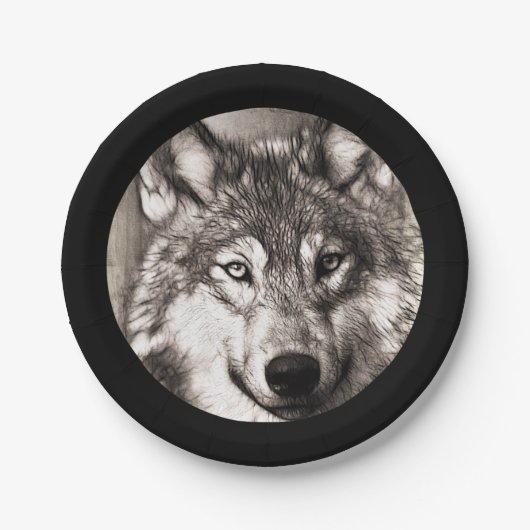 ウルフ ペーパープレート (正面)