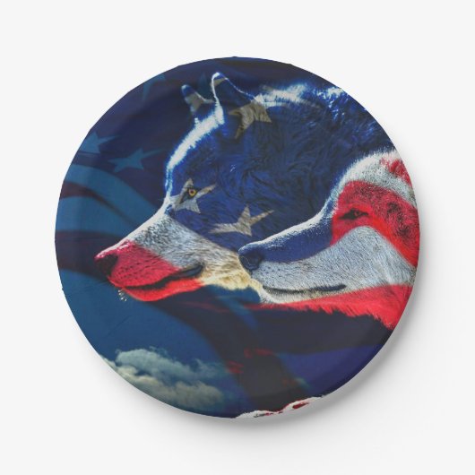 ウルフ ペーパープレート (正面)