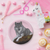 ウルフ ペーパープレート (パーティー)