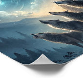 ウルフ ポスター (角)