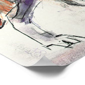 ウルフ ポスター (角)