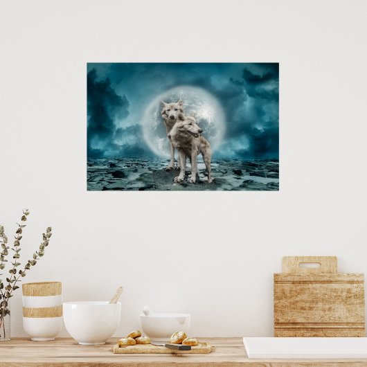 ウルフ ポスター (キッチン)