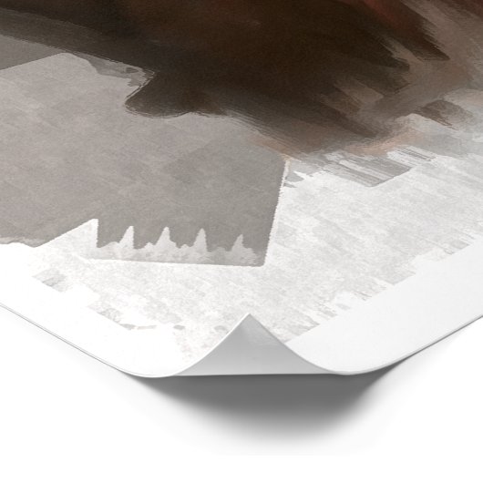 ウルフ ポスター (角)