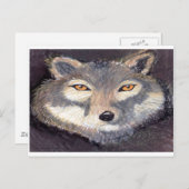 ウルフ ポストカード (正面/裏面)
