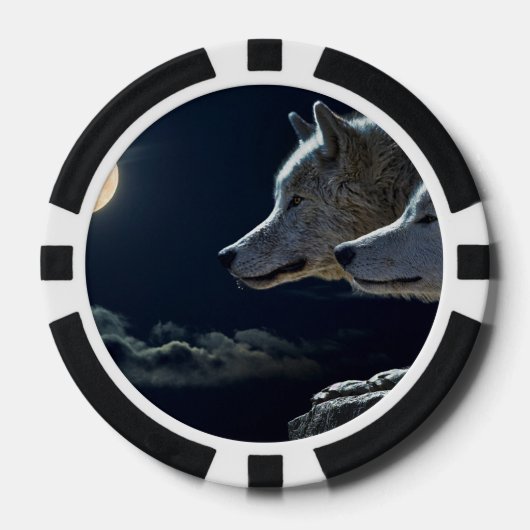 ウルフ ポーカーチップ (正面)