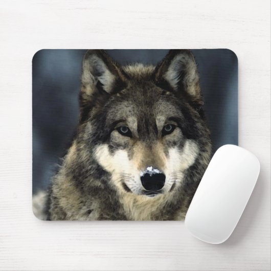 ウルフ マウスパッド (マウス)